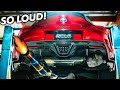 LOUDEST SUPRA EXHAUST IN THE WORLD FULL TITANIUM