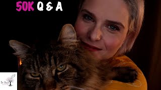 ASMR 50k Celebration Part 2: The Q & A - Get To Know Me