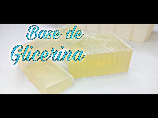 Cómo hacer una base de jabón de glicerina transparente