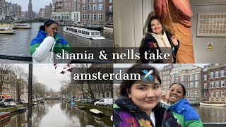 shania & nells take amsterdam!!