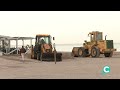 Costas iniciará el aporte de arena en la playa de Santa María del Mar