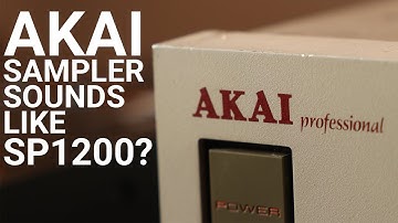 Modified AKAI S900 without Anti-Aliasing Filter | #s900 #beatmaking |