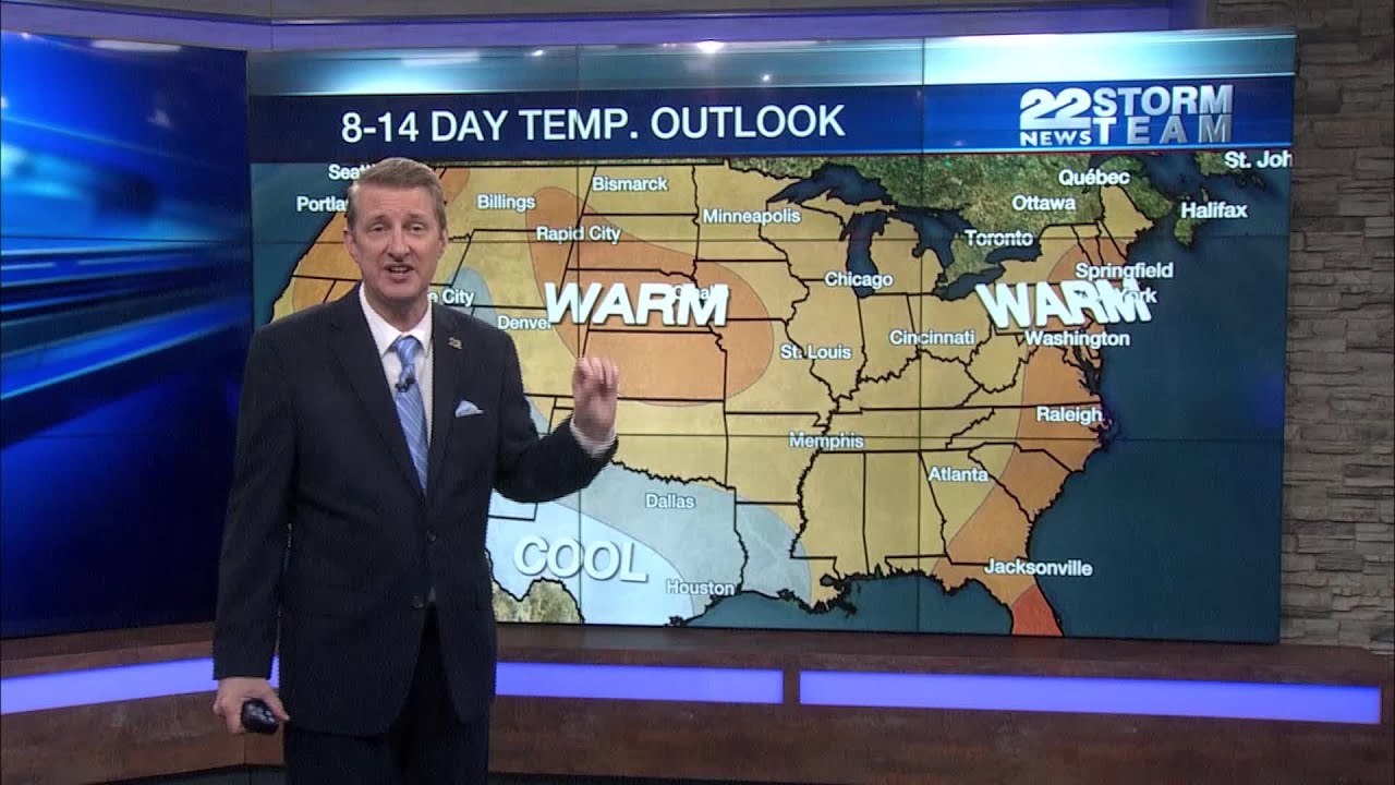 Warmer weather returns next week - YouTube