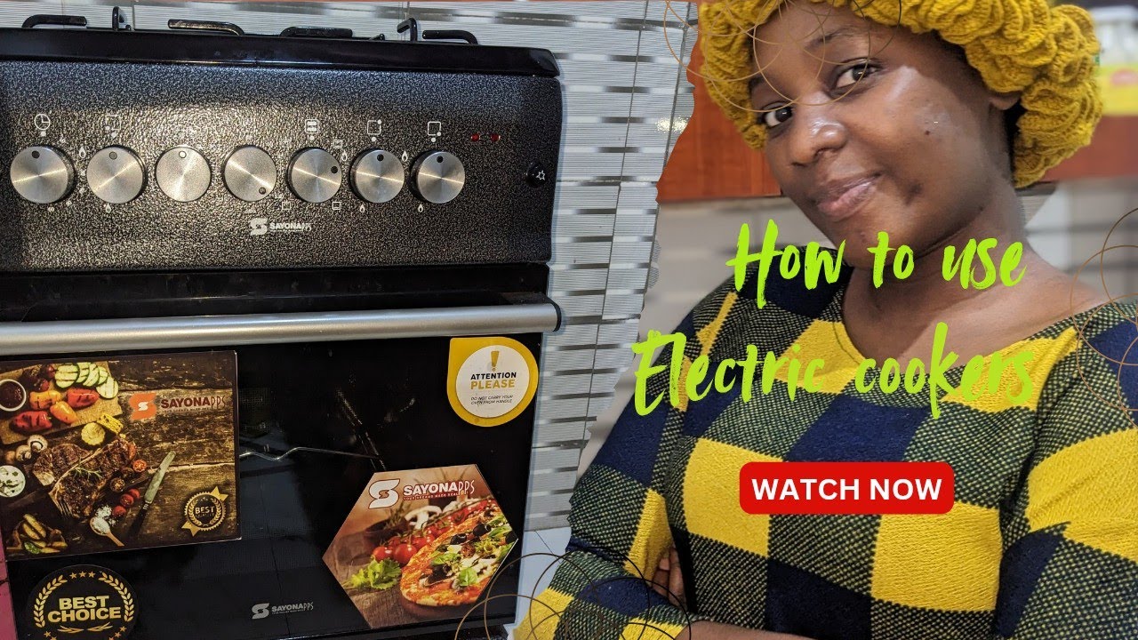 UKO WAKORESHERSHA ISHYIGA RYA CAS RIFITE IFURU//How to use electric cookers 