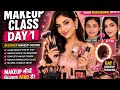 Beginner Makeup Class Day 1 | Makeup Basics For Beginners #makeupclass#makeupcourse#makeuploverbeg