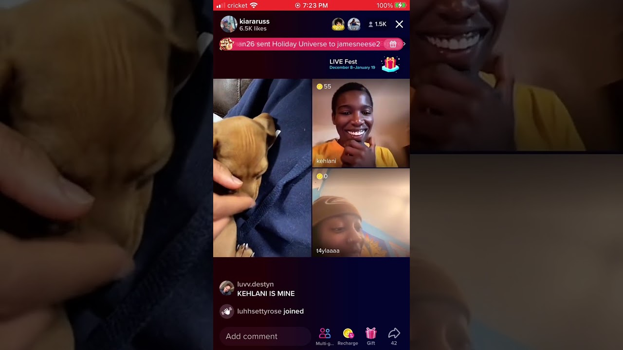 Kehlani’s live 01/08/23