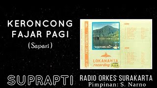 Kr. FAJAR PAGI - Suprapti (Album Kenangan Lama)