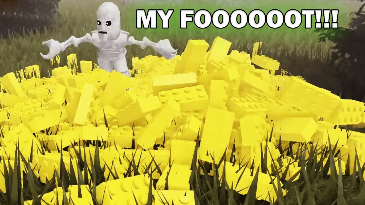 The Rake vs 10000+ LEGO BRICKS! - YouTube