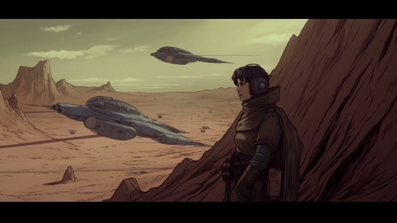 Dune as a 80's dark fantasy anime