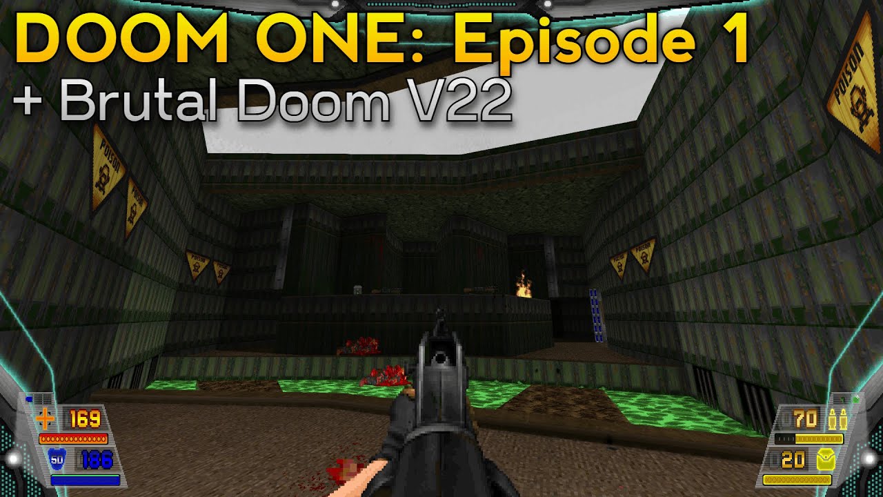 Doom One Completed + Brutal Doom | Episode 1: Knee-Deep in the Dead (UV)