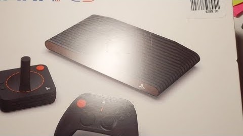 ATARI VCS / ATARI USB FIGHT STICK UNBOXING