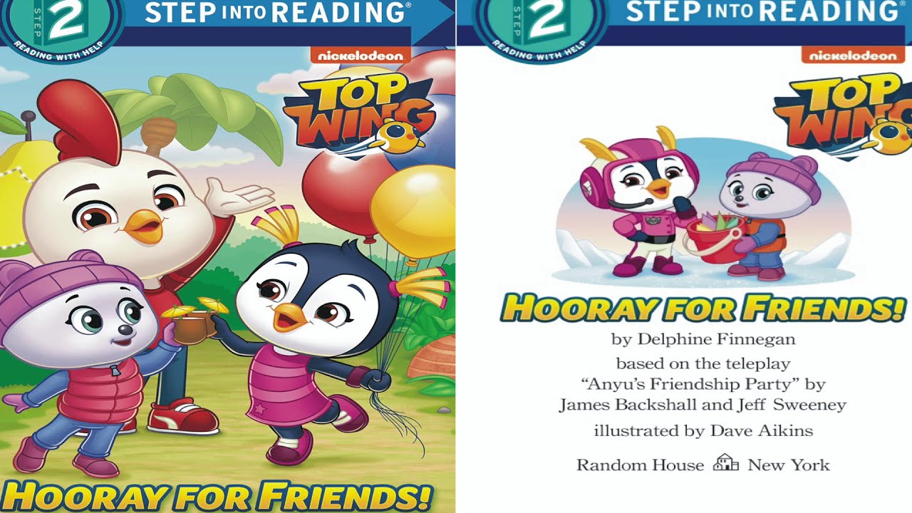 Top Wing Hooray for Friends Kids read aloud storybook YouTube