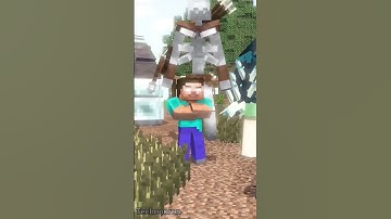 Sigma Herobrine Help Alex 🗿 | Masha Ultrafunk #sigma #herobrine #minecraft #animation #shorts