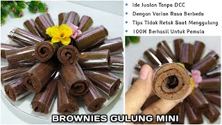 ORDERAN MENUMPUK !!! Hanya 1 telur hasil 50 pcs || Brownies kukus ide jualan 1000an