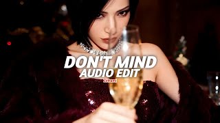 don't mind (sickick version) - kent jones [edit audio]