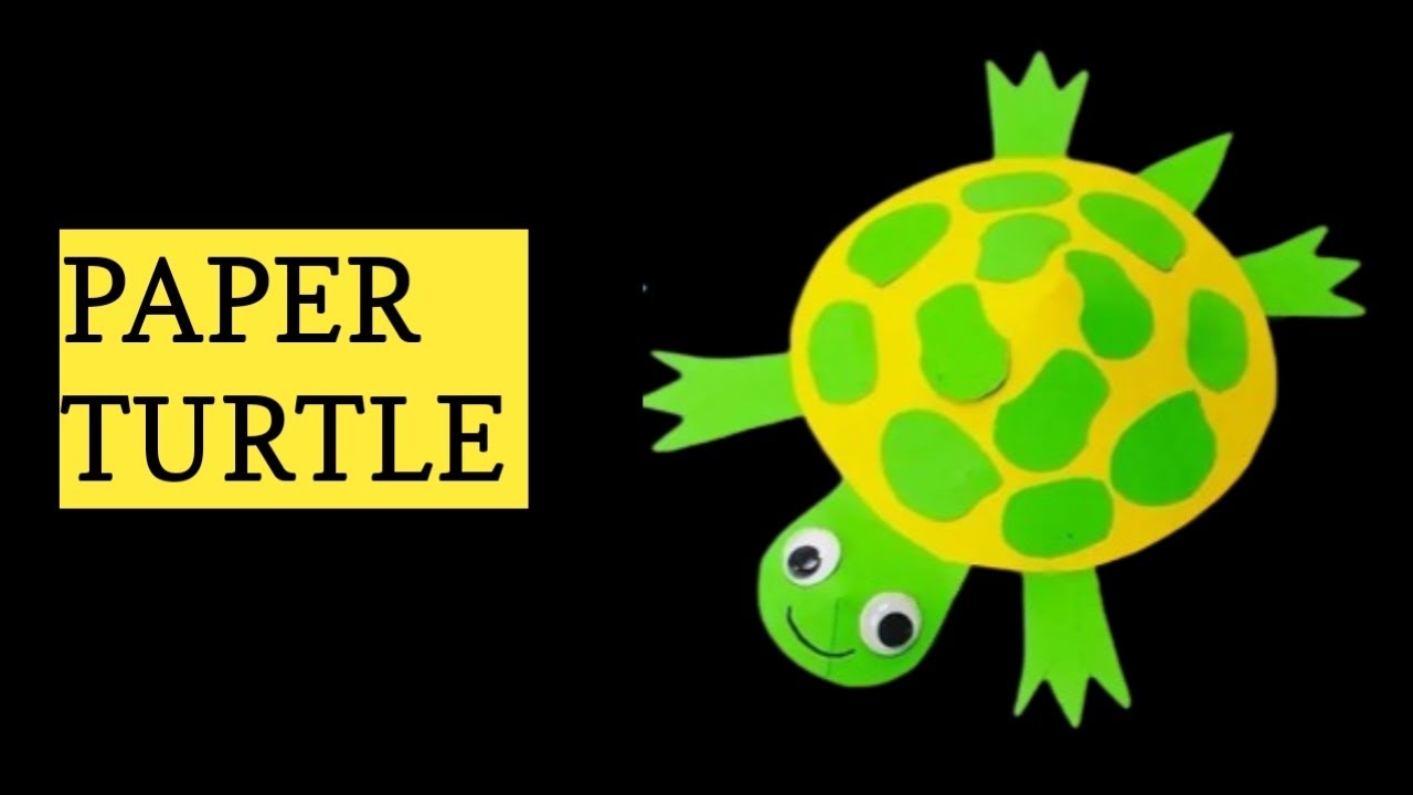 3D Paper Turtle| Easy Turtle Origami Tutorial| How To Make Paper Turtle| 