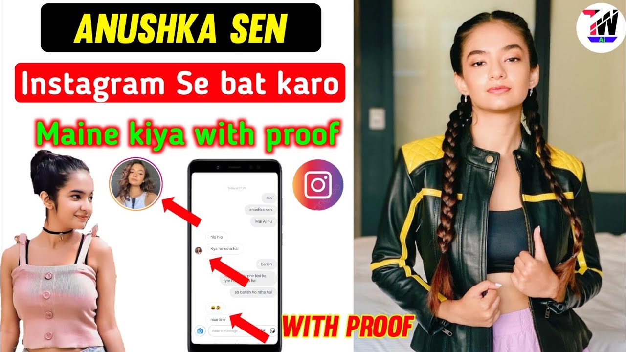 Anushka Sen Se bat karo| Anushka Sen | tech world aj | Anushka Sen WhatsApp Number |