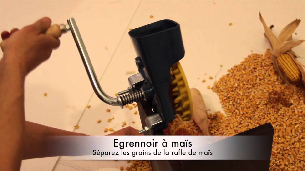 Moulin à Céréales Manuel - Broyeur Maïs, Blé, Avoine
