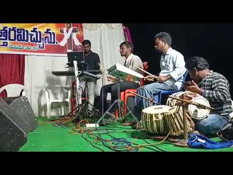 Naa nethi Suryuda  Christian song by keys Dinakar  pads PavanSolomon tabla Daniel