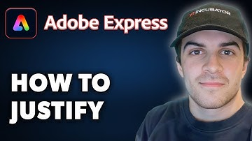 How to Justify in Adobe Express (Full 2024 Guide)