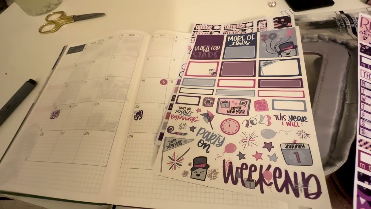 Monthly PWM for January in my Home Planner