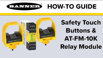 Banner STB Safety Touch Buttons & Relay Module