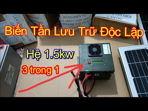 Video: Tôi cần bao nhiêu pin để chạy một biến tần 2000 watt?