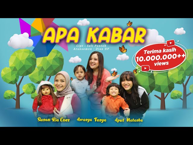 Tasya, Arrasya, Ria Enes, Susan Natasha, Aput - Apa Kabar | Official Music Video class=