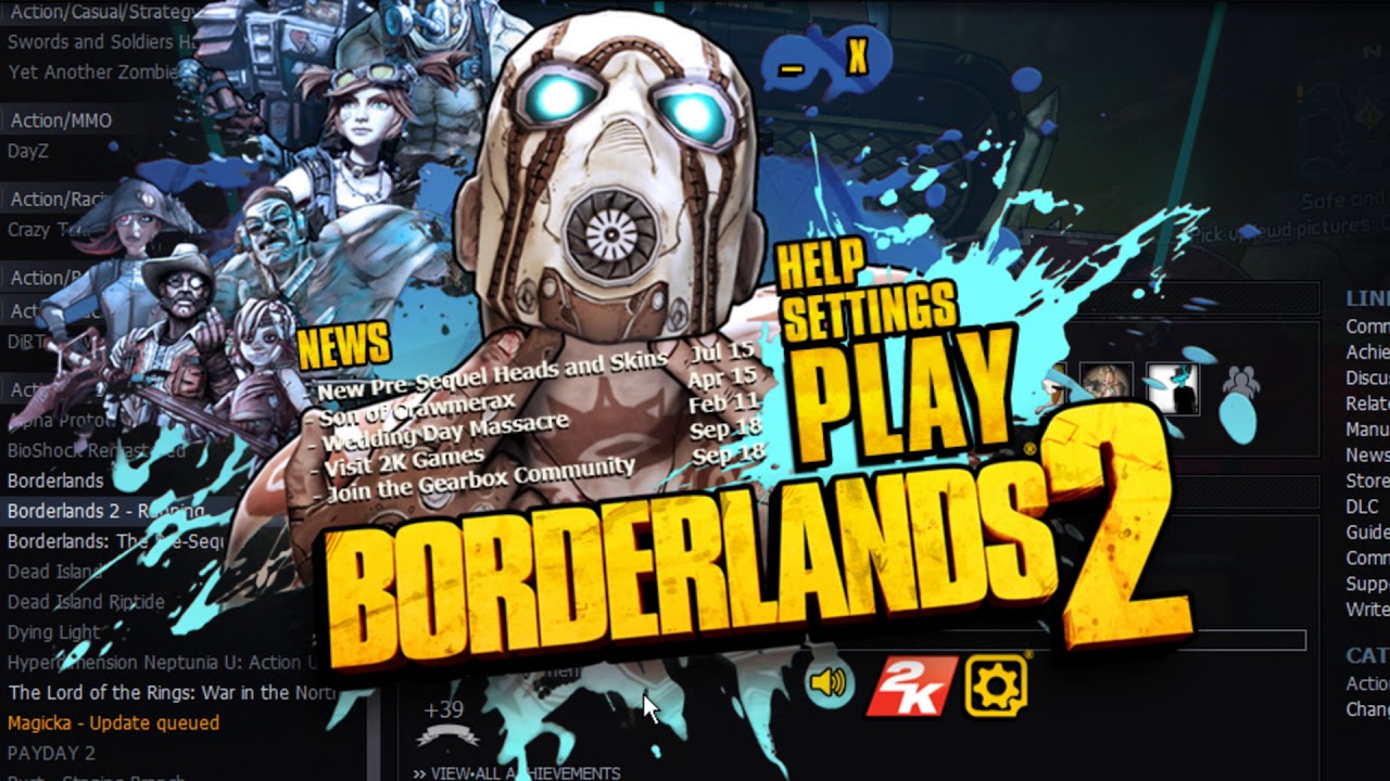 Borderlands 2 Not Starting YouTube
