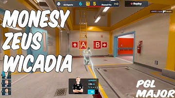 M0NESY zeus WICADIA what a MOMENT!!! CS2 PGL MAJOR