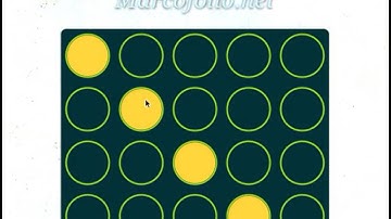 Lights Off - A puzzle game using HTML5 canvas