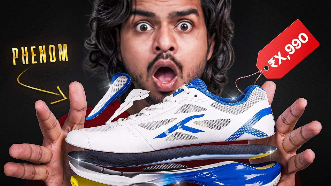 Hundred Phenom Review - Most Advanced Badminton Shoe in India!
