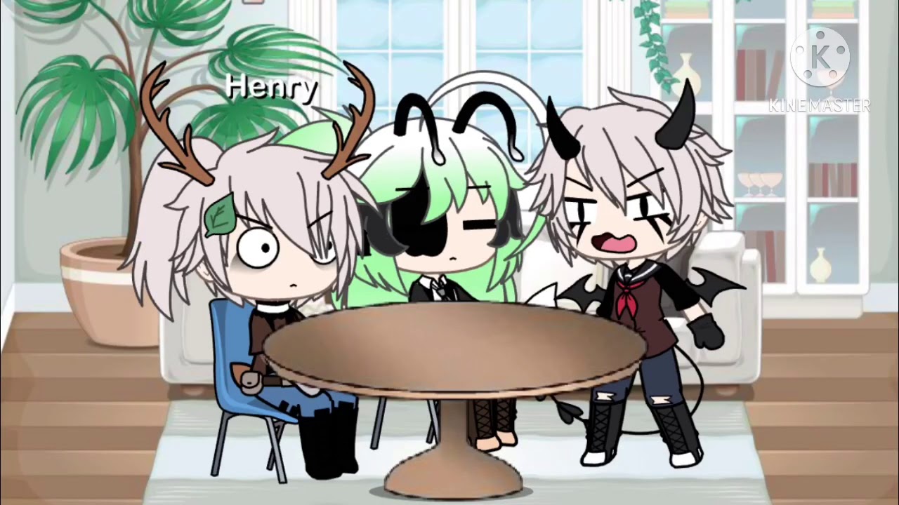 Tabletop games || Gacha Life || Ft.My Friends From In Real Life