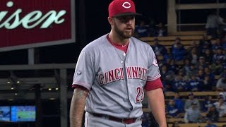 CIN@LAD: Finnegan allows one run over eight innings