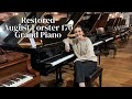 Restored august forster 170 grand piano black polyester  review and demo sherwood phoenix
