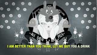 Video thumbnail of "All Men Are Pigs (Studio Killers Karaoke Loop)"