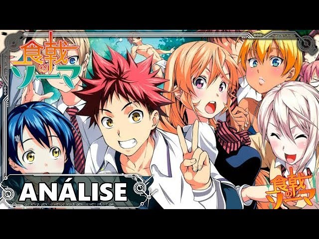 SHOKUGEKI NO SOUMA (FOOD WARS) É BOM? - REVIEW PT/BR 