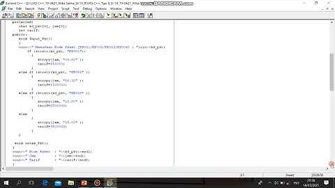 Ujian Akhir Semester Bahasa Pemrograman II C++