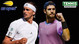 Alexander Zverev vs Karen Khachanov EPIC Match | Pre-SF US Open 2026 screenshot 4