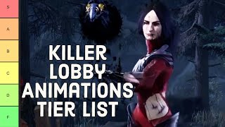 DBD Killer Lobby Animations Tier List
