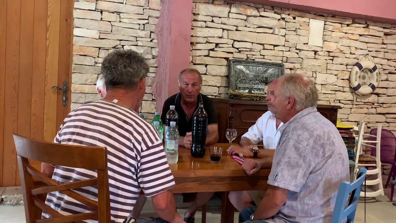 Traditional Klapa Singing in Vela Luka, Croatia.