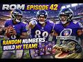 ROM ep #42 Divisional Playoffs (Random numbers build my MUT team)