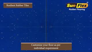 Resilient Rubber Tiles by SUNFLEX RUBBER FLOORING 65 views 2 years ago 54 seconds