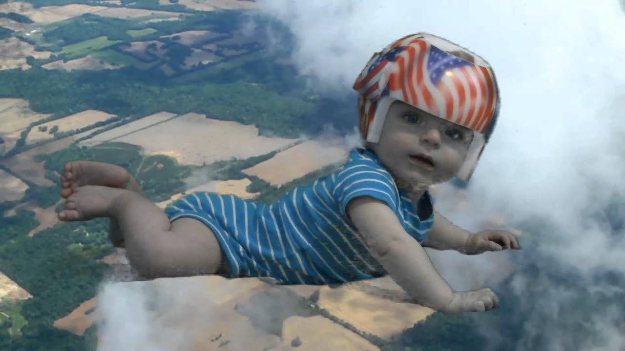 Skydiving Baby YouTube