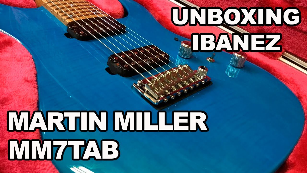 Unboxing Ibanez MM7TAB