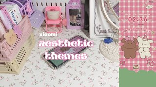 aesthetic cute free themes for xiaomi part 4 🍧