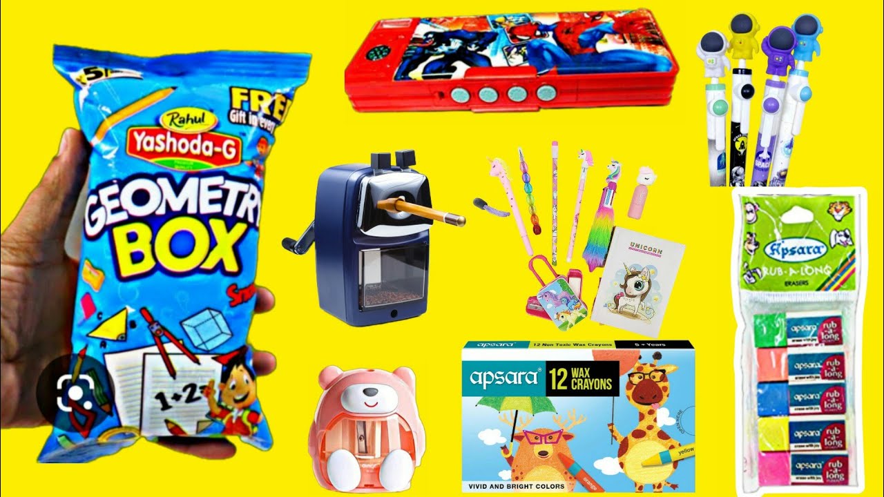 New ultimate collection of GEOMETRY BOX snacks unboxing & fun freegiftsinside aaj to Moj ho gai