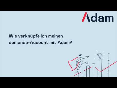 domonda Account mit Adam verknüpfen