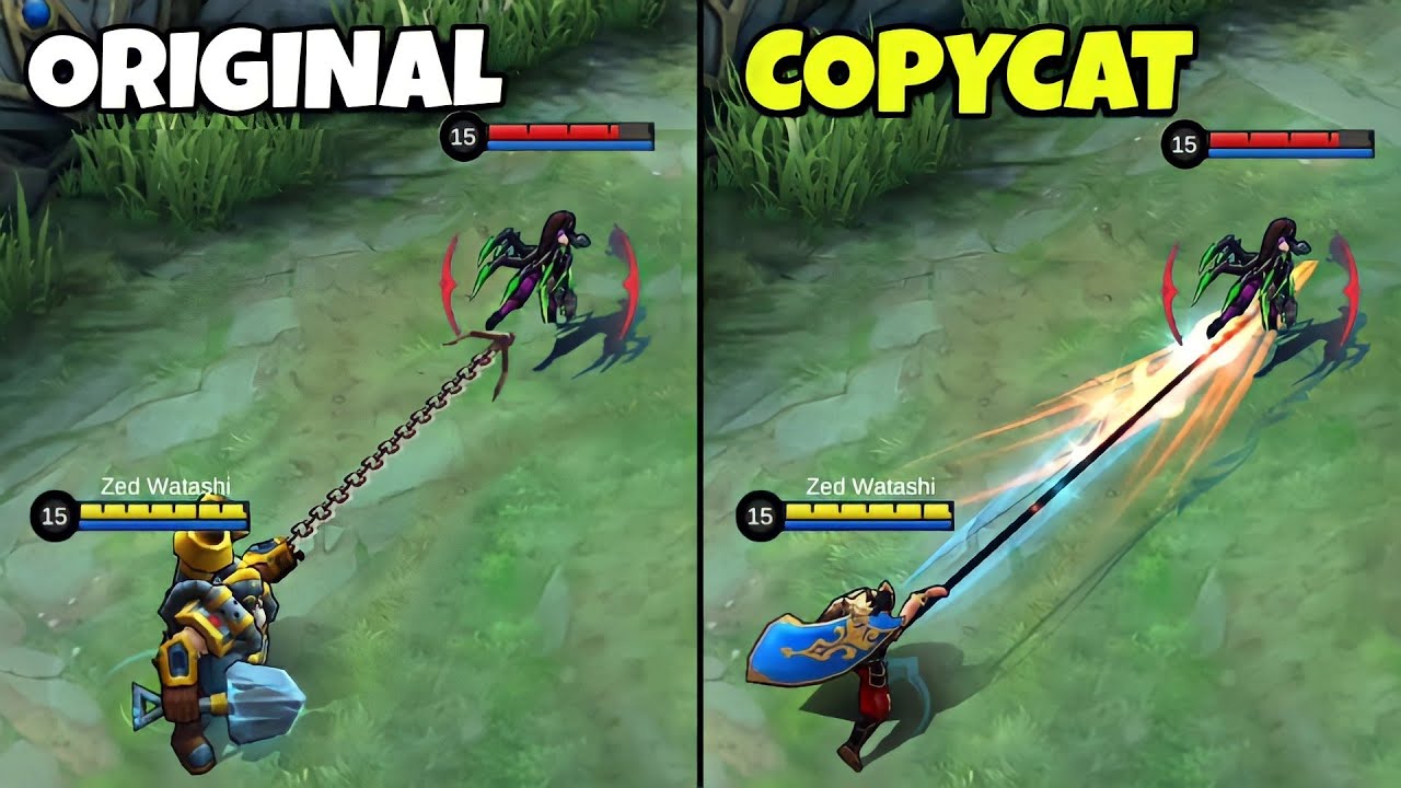 Original vs CopyCat YouTube