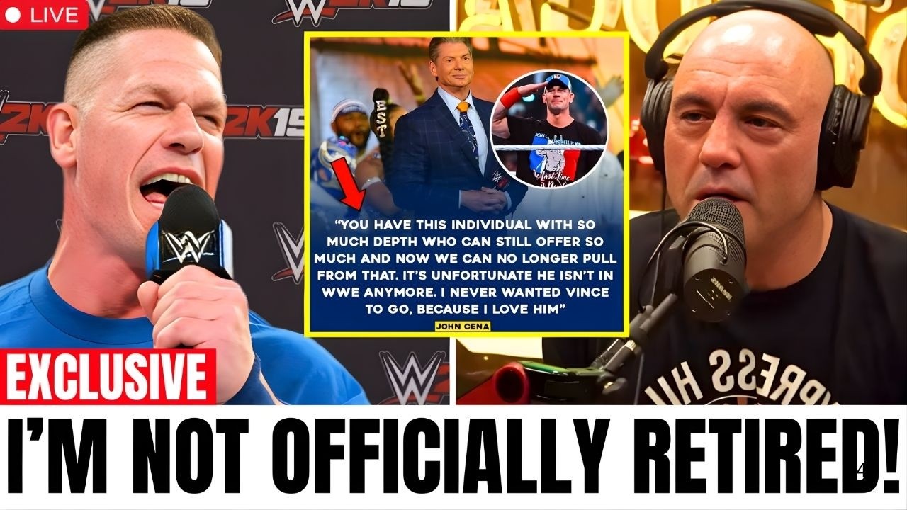 "I'M NOT RETIRED" — John Cena EXPOSED Vince McMahon Truth Behind His Retirement!